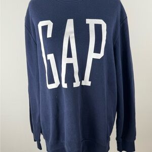 GAP women’s large Dark Blue Crewneck Sweater